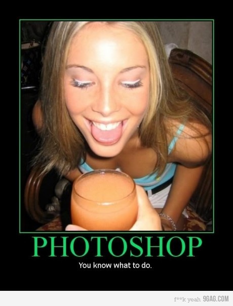 Teen girl photoshop fail