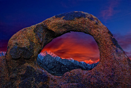 lori-rocks: Whitney Portal Arch Sunrise  by Bill Wight CA