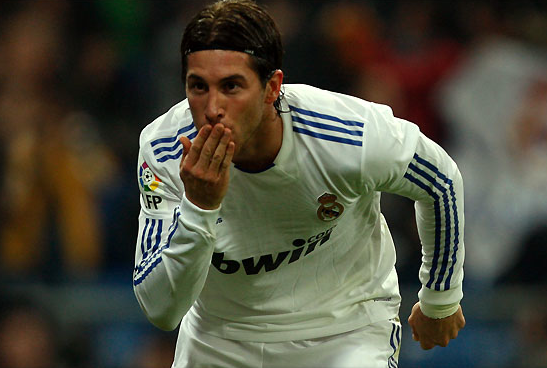 Dame un beso, Sergio Ramos.