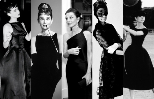 The Little Black Dress Goes to Hollywood: Audrey Hepburn's Fashion