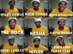 onelovebiebs:  LMFAO The Flava Flav one OMFG and the Demi Lovato XD I died  