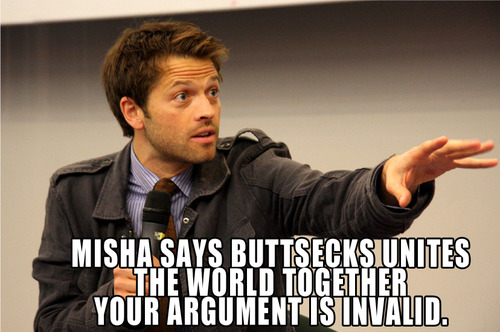 Well you can&rsquo;t deny buttsex unites SOMETHING&hellip;.