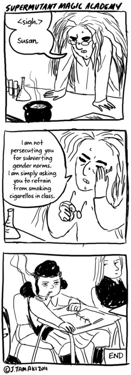 audreyattack:  bustermachine42069:  mutantmagic:  Gender Norms  dude she is the best character  this comic is fantastic  amazing