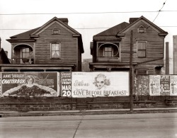 Houses in Atlanta photo by Walker Evans,