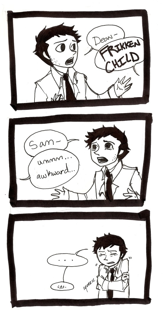I may have actually made myself cry while drawing this. Omg, my fucking life.