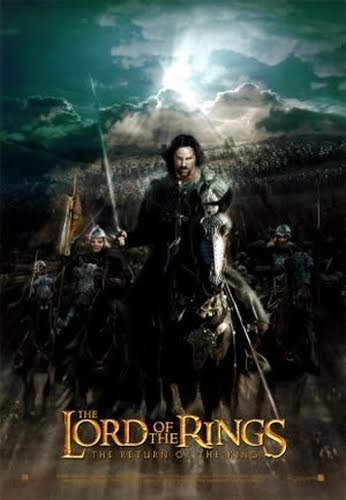  Lord of the Rings: The Return of the King movie poster.