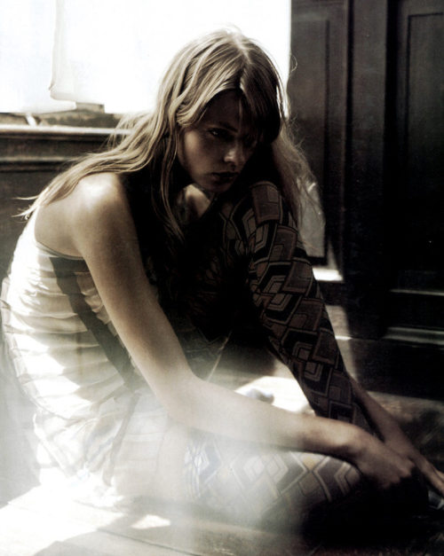 Julia Stegner by Steven Meisel for Vogue Italia July 2003