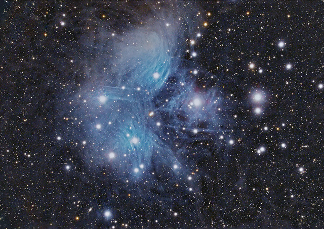 saddest-summer:
“ M45 Pleiades (by Terry Hancock)
”