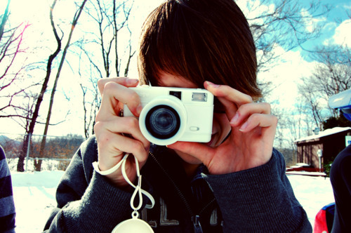 The hair and the camera? Yep. :)