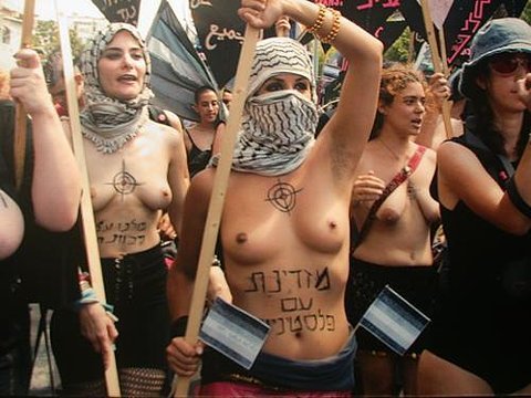 Nude egyptian protest