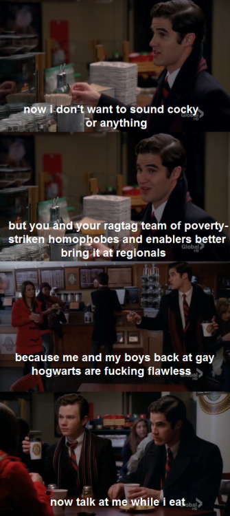 lettersfromtitan:whilelifepassesby:this is still the most hilarious thing the glee fandom has ever m