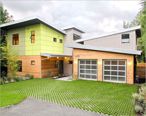 Pre-fab and green.