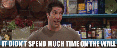 fuckyeahfriends:  Chandler: That was not a security blanket! That was a wall-hanging!Ross: It didn’t spend much time on the wall!!! 