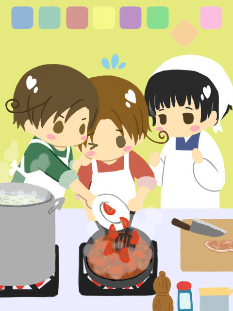 herosandwich-:  tsundere-tomato:  This is so cute.  ;W;