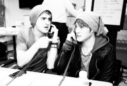 mcflysupercity1:  I love this pic. I love Floynter’s faces. I love you Floynter ♥ 