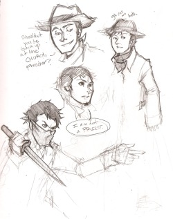 Page Out Of My Sketchbook. This Is What Happens When Anne Tries To Draw Wild West