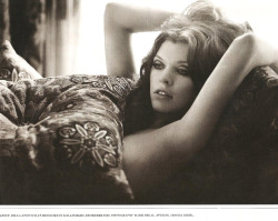 suicideblonde:  Milla Jovovich photographed