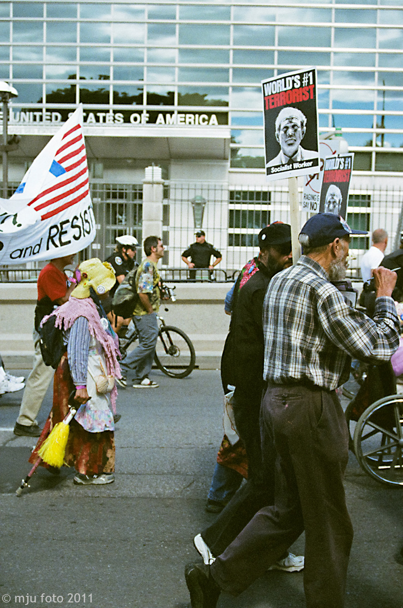 SPP Protest, Ottawa. Circa 2007. © mju foto 2011.