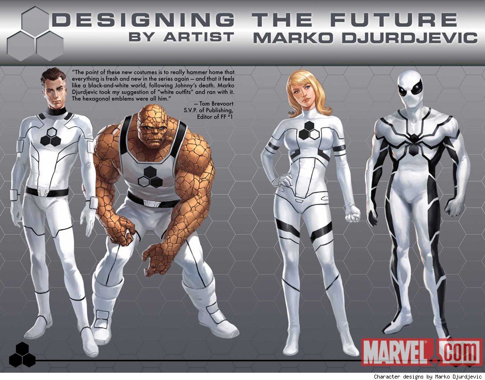 CHARACTER MODEL — Mr Fantastic, The Thing, Invisible Woman and...