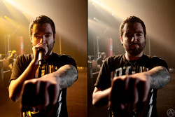 postpokemonc0re:  elmakias:  Jeremy was trying to get me to pound his fist, but I was too into taking the photo. THe second of these shots is him going “c’mon man”. This was lit with two 580exs and stage lighting.  His face in the second one is
