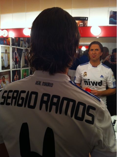 Imagine that this was the real Sergio Ramos. That would make it an awesome pic.