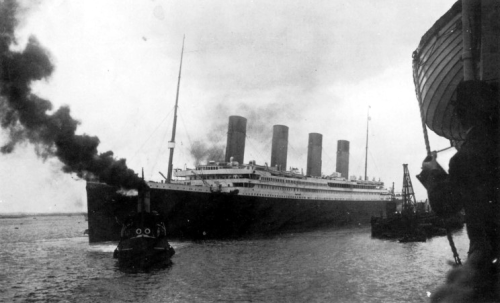 fuckyeahrmstitanic-blog:  April 10, 1912: Titanic departing Southampton.   God, she was a beauty.