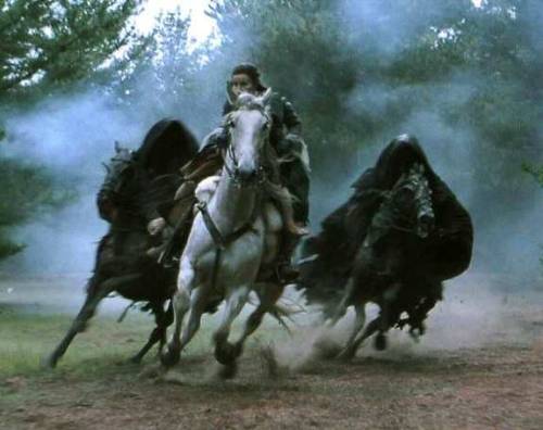 Arwen and the Nazgul