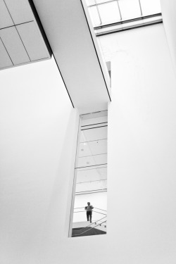 nathanlegiehn:  man in MoMA. new york, new