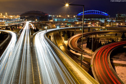 ourseattle:  I-90 interchange by ~stranj