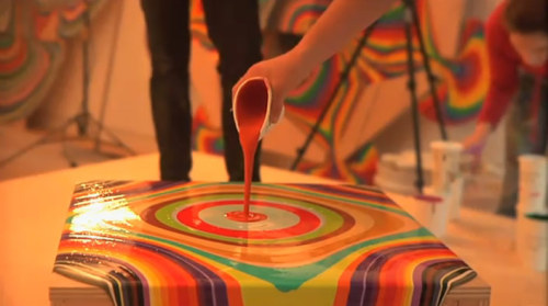 Pour Painting by: Holton Rower