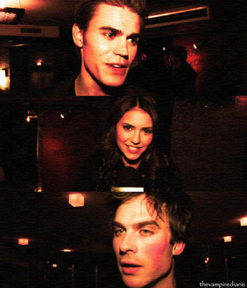 Nina, Paul & Ian at NYLON PARTY ♥