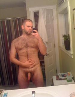 talldorkandhairy:  hardoncb:  MORE THAN A REFLECTION   Follow Tall, Dork &amp; Hairy for all types of sexy, furry guys.More… Younger Fur | Very Hairy Guys | Furry Ass | Cum and Fur |Stocky Furry Guys  Want him!