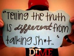 so-dayi:  Telling the truth is different
