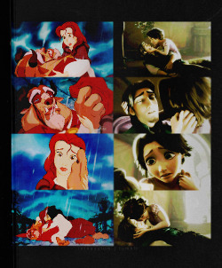 intoasylum:   SimilaritiesBeauty and the Beast (1991) / Tangled (2010) 