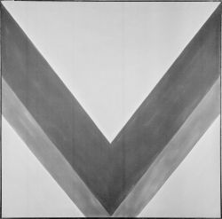 Early Light synthetic polymer on canvas by Kenneth Noland, 1963