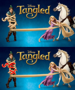 wendyfraser:  laughingsquid:  How Disney sold “Tangled”  Still a good movie..