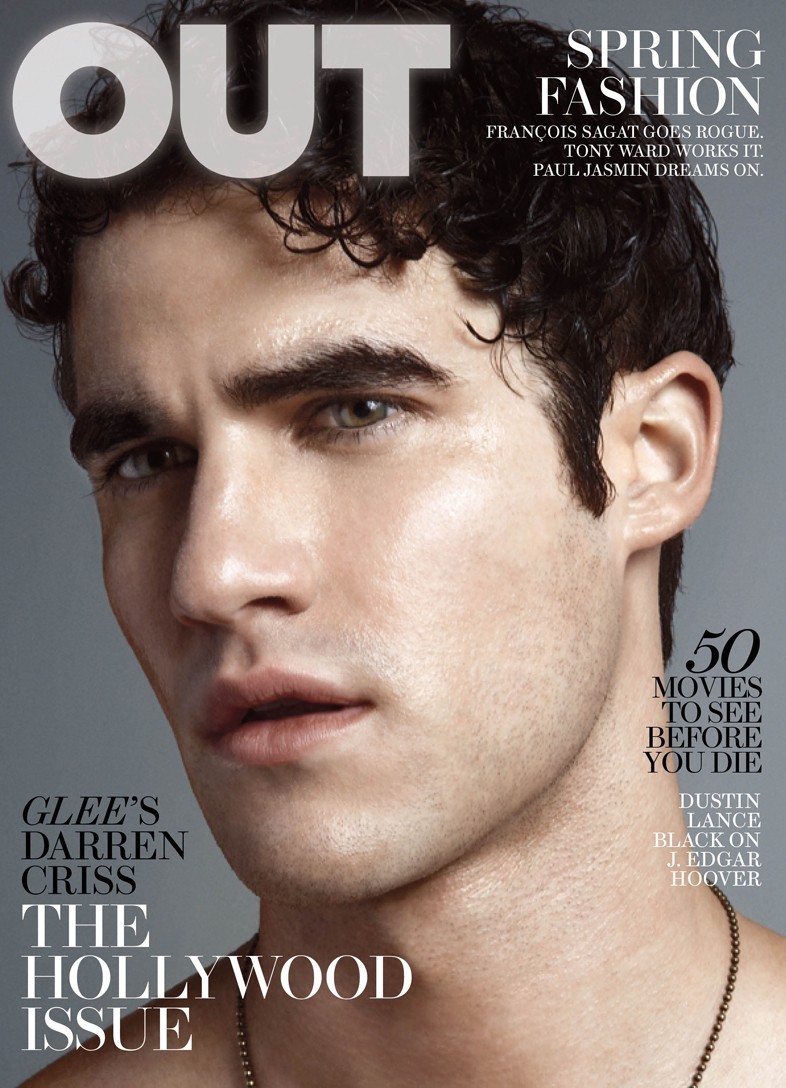popeater:
“A peek at the actual Out Magazine Darren Criss cover for our loyal tumblr fans too.
”
Happy Valentine’s Day, ladies (and men)! Cue squealing… now.