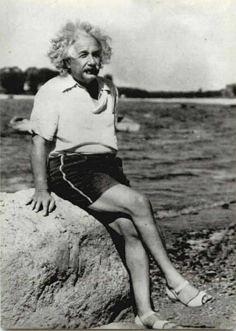 davidhudson:“There’s actually great back-story to Albert Einstein and those open-toed sandals.&ldquo