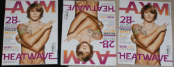 dougie-poynter:  Attention McFLY Fans! I am giving away one copy of Dougies AXM magazine cover issue. This is a gay interest magazine with not only Dougie on the cover but other pictures and an interview with Danny, Harry and Tom. The reason I have three