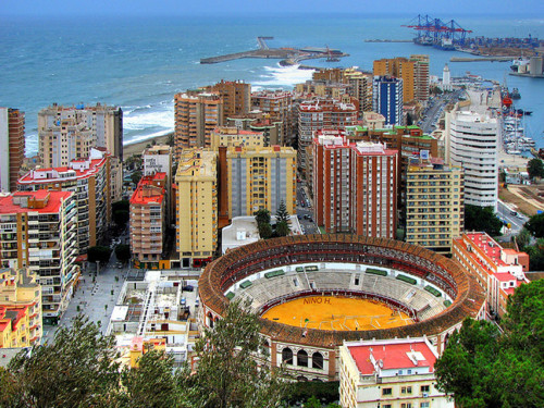 My view on Monday.  Málaga - Spain