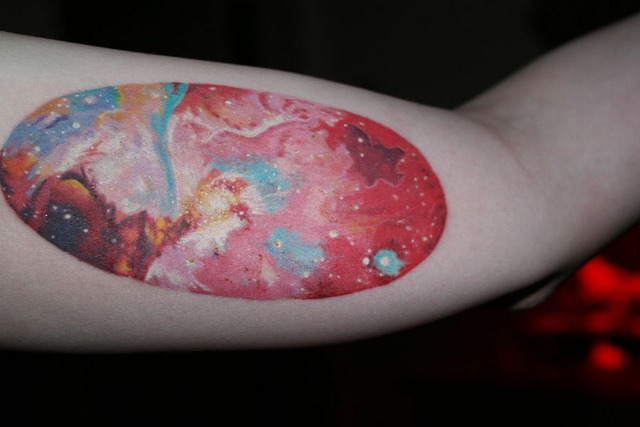 Orion Nebula tattoo
