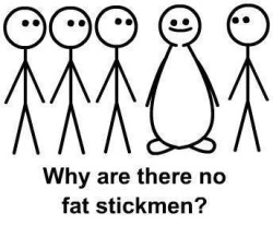 theskyyyisnotthelimit:  What a stupid question. STICK MEN. STICK.  