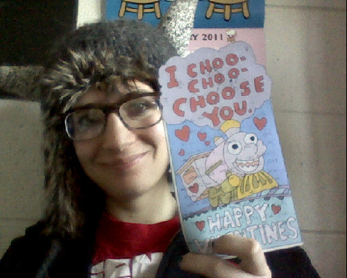 My boyfriend and I observed Valentine&rsquo;s Day last night :) He printed me