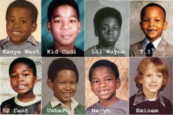 stonedkitty:  boxybrown:  eurowanker:  man if you niggas don’t stop reblogging this ugly ass kid picture man T.I. got boo boo teeth and ursher gotta nintendo cartridge lineup and fucking 50 cent is having a stroke man stop it   