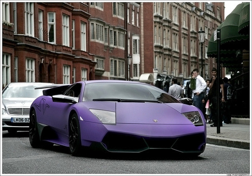 carpr0n:Somebody likes it purpleStarring Lamborghini Murcielago LP670/4 Super Veloce(Submitted by Ia