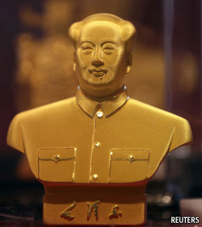 The Middle Blingdom Sales of luxury goods are exploding in China. This tasteful golden despot statuette may be a sign of things to come.