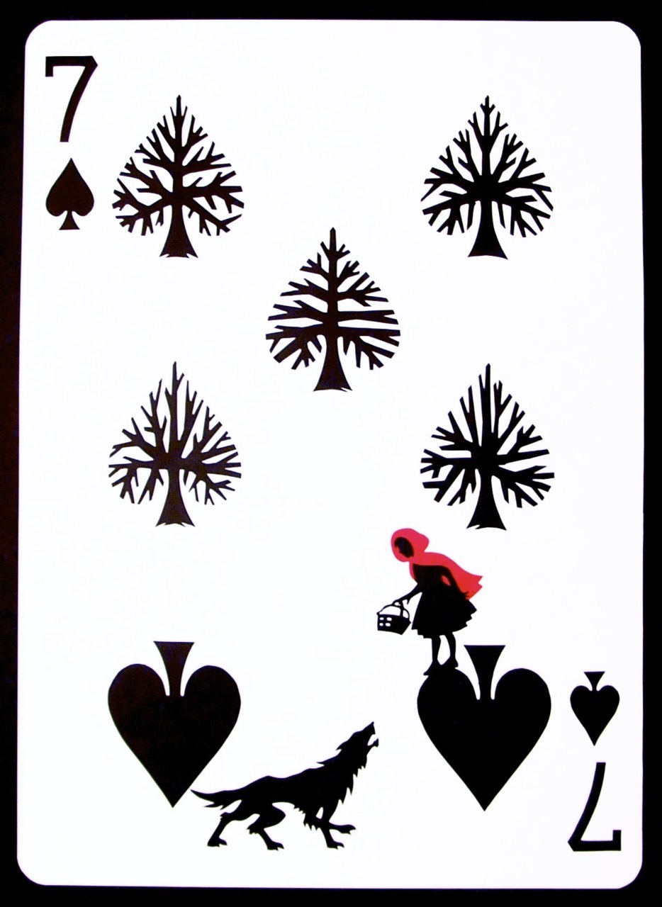 ncyclopedia:Week 7: The Seven of Spades Paper 24” x 17.125” Copyright © 2011