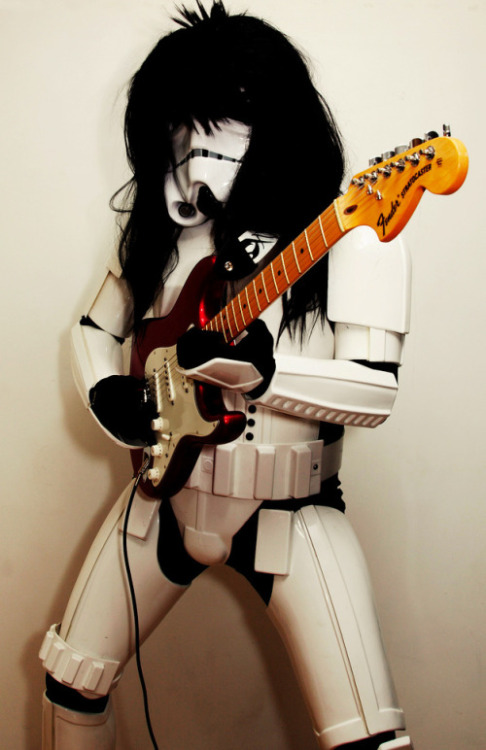 Sex ianbrooks:  Rocker Stormtrooper and Fender pictures