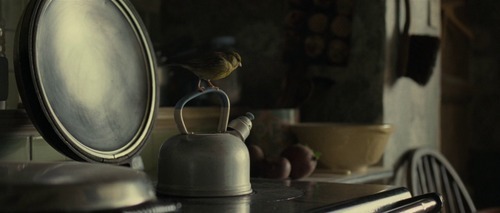 My grandama had a kettle with a bird on the spout that ‘sung’ when the water had boiled. I’ve only just remembered it, after years and years. I wonder what happened to it.