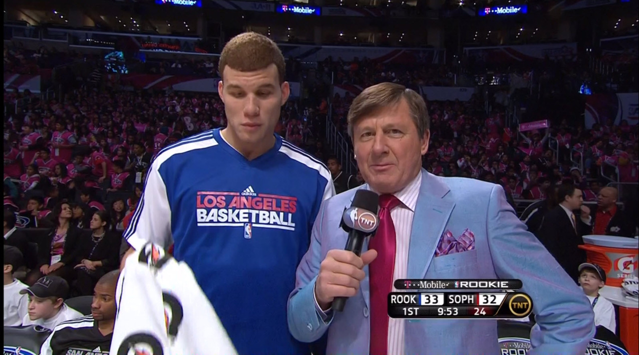 2/18/2011 - Rookie-Sophomore game
Craig Sager interviews Blake Griffin